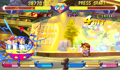 Pocket Fighter screenshot 3 for Playstation